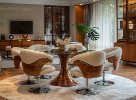 modern living space in the USA