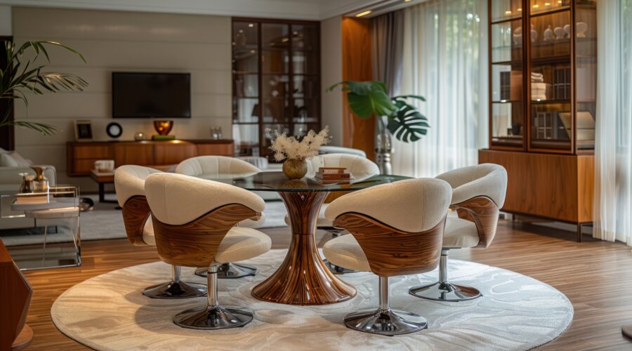 modern living space in the USA