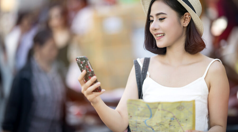 modern travel landscape in China